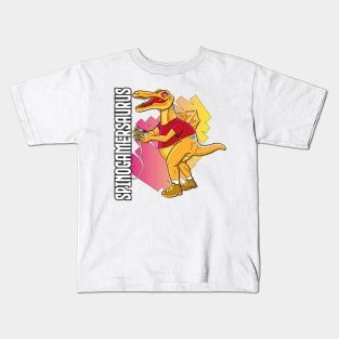 Spinogamersaurus Kids T-Shirt